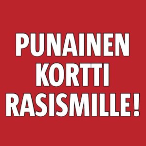 logo: Punainen kortti rasismille